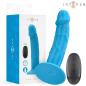 Realistic vibrator, 19 cm, with remote control and 10 vibration settings – image 1
