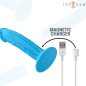 Realistic vibrator, 19 cm, with remote control and 10 vibration settings – image 7