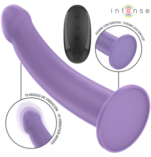 Vibromasseur Intense Eddie de 17,5 cm avec 10 modes de vibration et télécommande – photo 2
