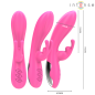 Pink rabbit vibrator with 10 vibrations for targeted stimulation – image 3