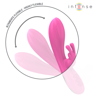 Pink rabbit vibrator with 10 vibrations for targeted stimulation – image 4