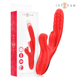 Rosalia multifunctionele vibrator 3 in 1 rood – foto 1