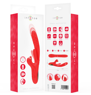 Rosalia multifunktionaler Vibrator 3 in 1, rot – Bild 8
