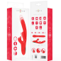 Rosalia multifunctionele vibrator 3 in 1 rood – foto 8