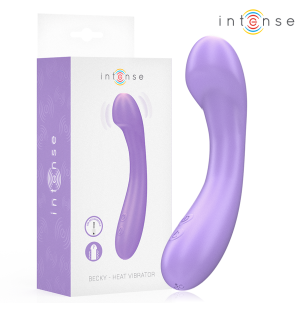Becky Heated Vibrator 19 cm with 7 Vibration Settings, Purple – image 1