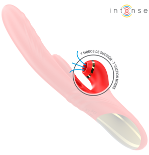 INTENSE Karol Multifunctional Vibrator with Stimulating Waves, Red – image 3