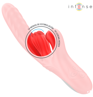 INTENSE Karol Multifunctional Vibrator with Stimulating Waves, Red – image 6