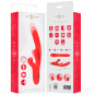 INTENSE Karol Multifunctional Vibrator with Stimulating Waves, Red – image 8