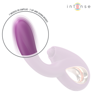Lali multifunctional G-spot vibrator with tapping, thrusting and vibration, purple – image 5