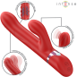 Intense Lele multifunctional vibrator with rotating and oscillating stimulation, red – image 2 Intense Lele multifunctional vibrator with rotating and oscillating stimulation, red – image 2
