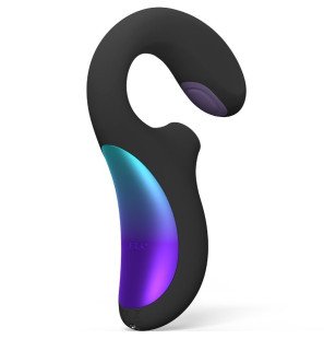 LELO Enigma, podwójny wibrator soniczny do stymulacji punktu G, czarny – zdjęcie 1