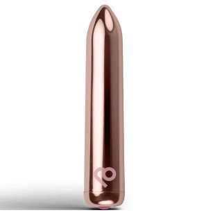 ROCKS-OFF Rechargeable Vibrating Bullet Golden Rose – image 1
