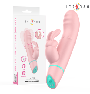 INTENSE Alvin Rabbit-Vibrator mit rollender und oszillierender Stimulation 180 mm – Bild 1