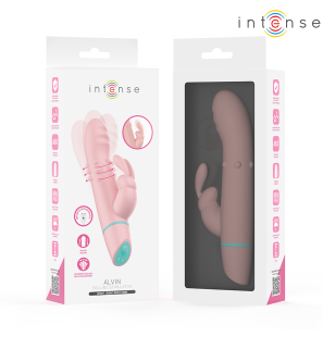 Vibromasseur rabbit INTENSE Alvin à stimulation rotative et oscillante 180 mm – photo 4