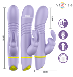 Helen stimulateur rabbit et vibromasseur à va-et-vient 180 mm – photo 5