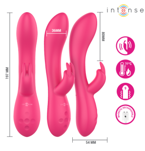 Intense Tammy Rabbit-Vibrator mit Wärme, 197 mm – Bild 6