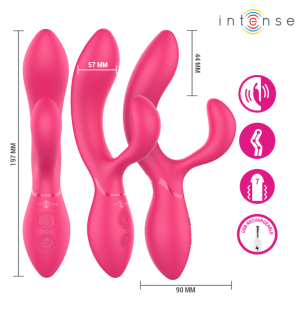 Intense Charly articulated vibrator, 197 mm – image 3
