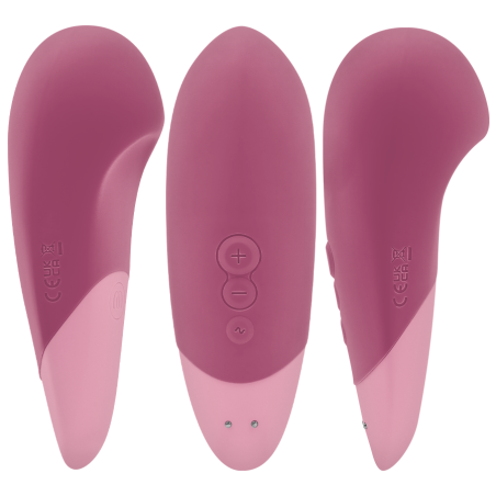 Womanizer liggende vibrator in dusky pink