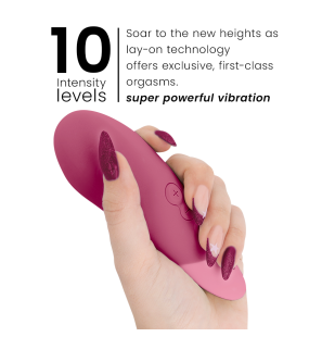 Womanizer lying-down vibrator in dusky pink – image 5