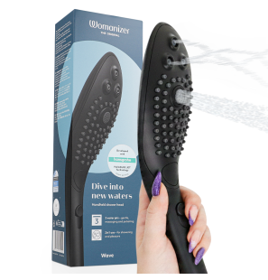 Stimulateur clitoridien ondulé Womanizer noir – photo 1
