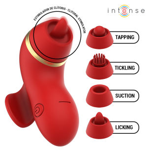 Intense Clitoral Stimulator with 4 Attachments for Versatile Stimulation – image 3