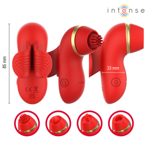 Intense Clitoral Stimulator with 4 Attachments for Versatile Stimulation – image 4