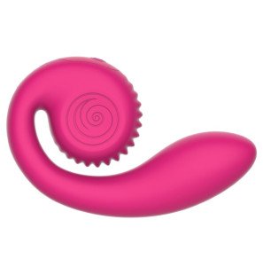 SNAIL VIBE Gizi Lite – rosa Vibrator zur doppelten Stimulation – Bild 1