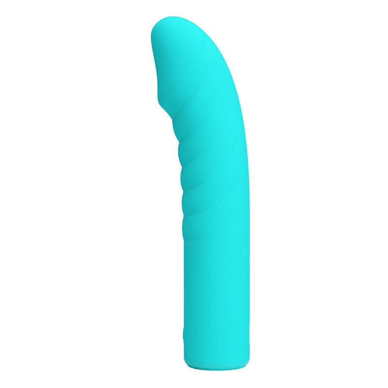 Blue G-spot vibrator, 16,1 cm, for targeted stimulation – image 1 Blue G-spot vibrator, 16,1 cm, for targeted stimulation – image 1