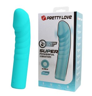 Blauwe G-spot vibrator van 16,1 cm voor gerichte stimulatie – foto 2