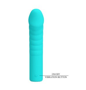 Blue G-spot vibrator, 16,1 cm, for targeted stimulation – image 6