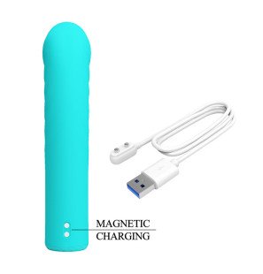 Blue G-spot vibrator, 16,1 cm, for targeted stimulation – image 7
