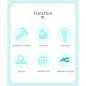 Blue G-spot vibrator, 16,1 cm, for targeted stimulation – image 9 Blue G-spot vibrator, 16,1 cm, for targeted stimulation – image 9