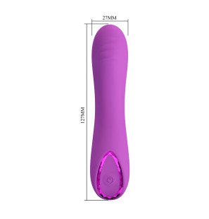 Pretty Love Purple G-spot Vibrator, 12,7 cm – image 6