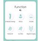 Vibromasseur point G Pretty Love DJ Stick turquoise 12,7 cm – photo 9