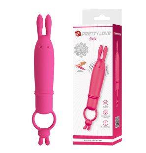 Pretty Love Delia, vibromasseur rabbit avec anneau de résistance – photo 2