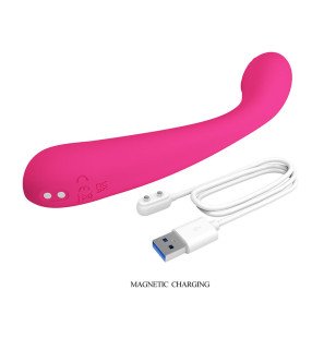 Różowy wibrator Pretty Love Jessica High Power do intymnego wellness – zdjęcie 6