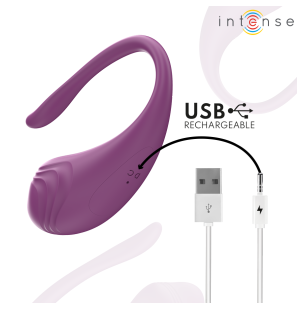Intense Olivia Purple Vibrating Egg with Remote Control – image 8