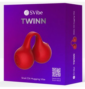 SNAIL VIBE Twinn Cherry vingervibrator 50 mm – foto 4
