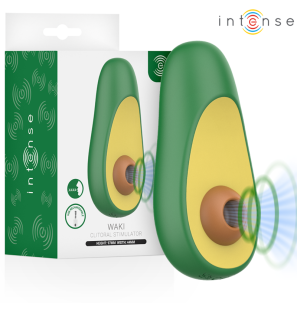 Intense Waki Avocado Klitorisstimulator mit Saugfunktion – Bild 1