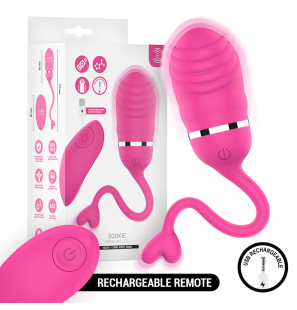 Œuf vibrant avec télécommande Sookie rose – photo 1