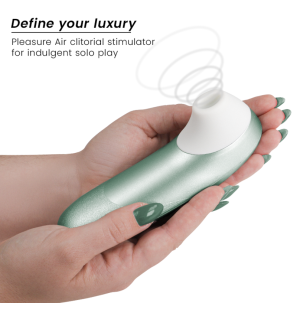 Womanizer Pro stimulateur clitoridien vibrant vert sauge – photo 3