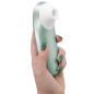Womanizer Pro vibrating clitoral stimulator, sage green – image 4