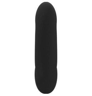FUN FACTORY Share Lite – podwójne silikonowe dildo, czarne – zdjęcie 3
