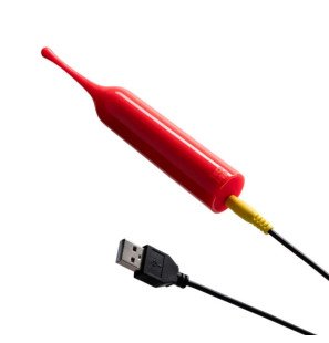 ROMP Pop High-Frequency Clitoral Stimulator, Red – image 6