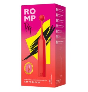 ROMP Pop hoogfrequente clitorisstimulator rood – foto 9