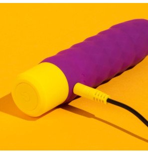 ROMP Beat Mini wielofunkcyjny wibrator typu bullet z wibracjami, fioletowy – zdjęcie 9