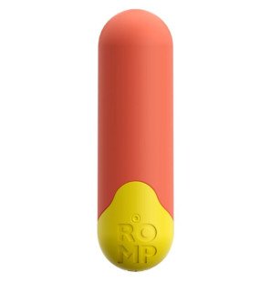 ROMP Riot multifunctional vibrating ball, orange and yellow – image 1