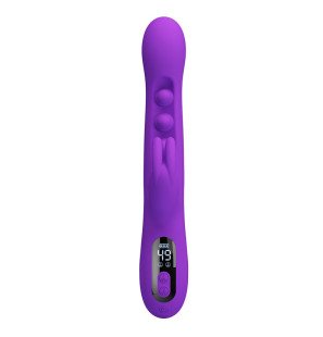Pretty Love Sabien rabbit vibrator with tapping stimulation and purple LED – image 7