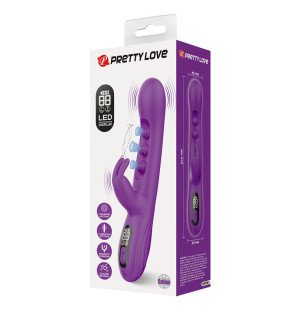 Pretty Love Sabien rabbit vibrator with tapping stimulation and purple LED – image 11