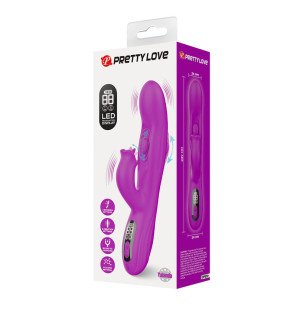 Yalanda Oscillating Rabbit Vibrator with LED Display, Purple – image 11